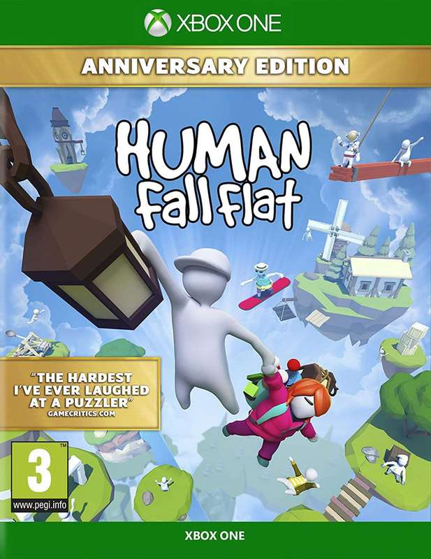 Human: Fall Flat - Anniversary Edition (Xbox One)(New) - Curve Games 120G