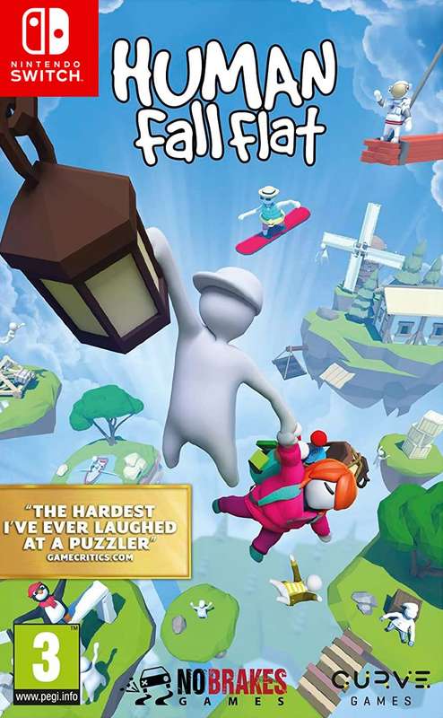 Human: Fall Flat (NS / Switch)(New) - Curve Games 100G