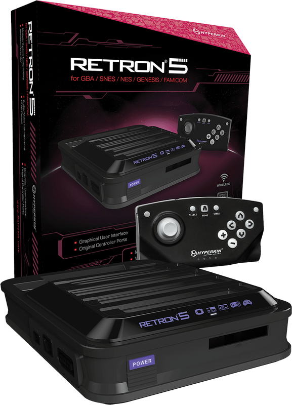 Hyperkin RetroN 5: HD Gaming Console - Black (New) - Hyperkin 4000G