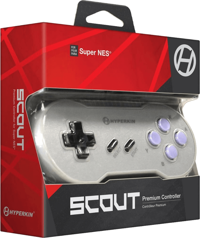 Hyperkin Super Nintendo 16-bit Scout Premium Controller (SNES)(New) - Hyperkin 300G