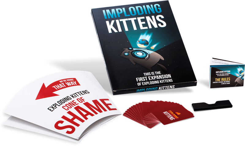 Imploding Kittens: Exploding Kittens Expansion Pack (New) - The Oatmeal 500G