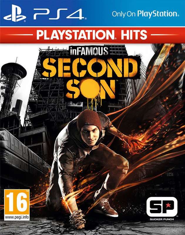 inFAMOUS: Second Son - Hits (PS4)(Pwned) - Sony (SIE / SCE) 80G