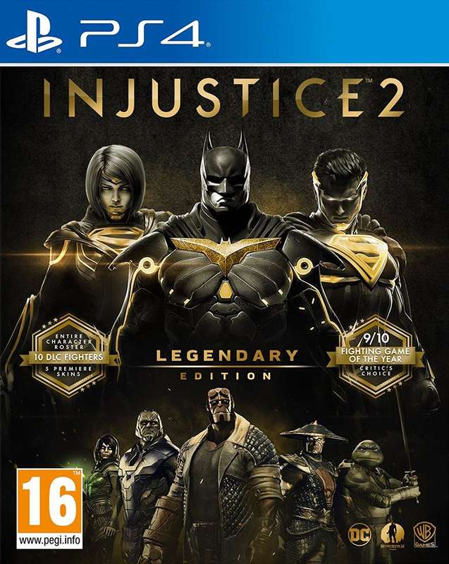 Injustice 2 - Legendary Edition (PS4)(New) - Warner Bros. Interactive Entertainment 90G