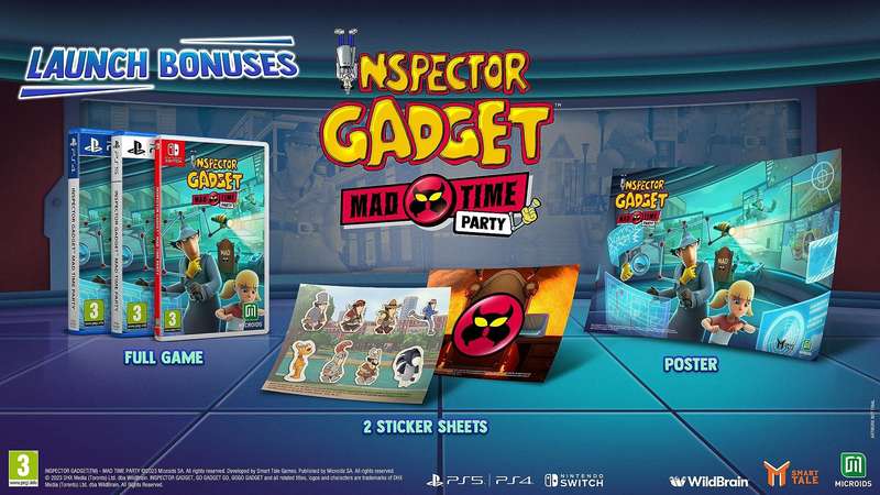 Inspector Gadget: MAD Time Party (PS5)(New) - Microids 90G
