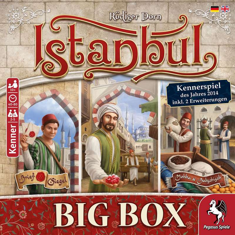 Istanbul - Big Box (New) - Alderac Entertainment Group / AEG 2000G