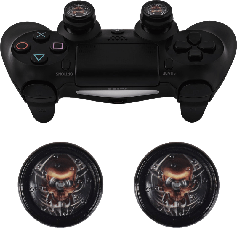 Jelly ProCap 4 Thumb Grips - Skull Head (PS1 / PS2 / PS3 / PS4 / Xbox 360 / Xbox One)(New) -