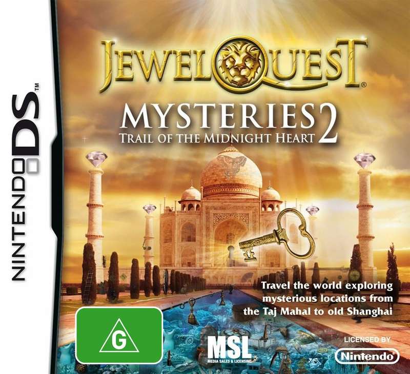 Jewel Quest Mysteries 2: Trail of the Midnight Heart (NDS)(Pwned) - MSL / Media Sales & Licensing