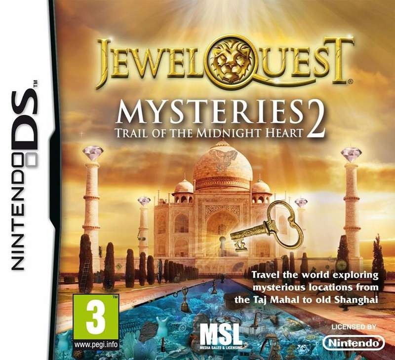 Jewel Quest Mysteries 2: Trail of the Midnight Heart (NDS)(Pwned) - MSL / Media Sales & Licensing