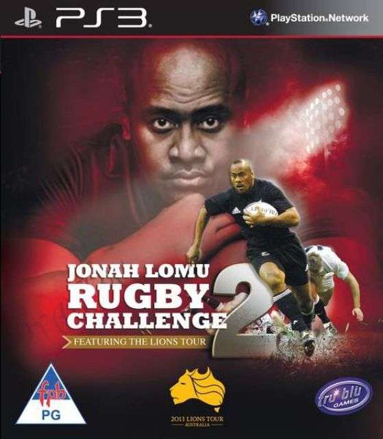 Jonah Lomu Rugby Challenge 2: The Lions Tour Edition (PS3)(Pwned) - Tru Blu Games 120G