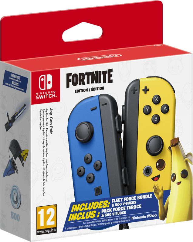 Nintendo Switch Joy-Con Controller Pair - Fortnite Edition (NS / Switch)(New) - Nintendo 200G