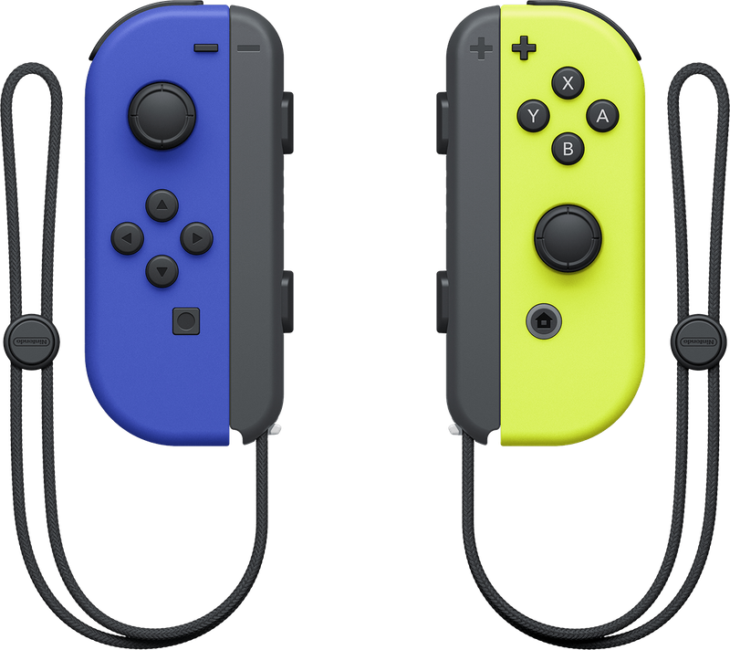 Nintendo Switch Joy-Con Controller Pair - Neon Blue / Neon Yellow (NS / Switch)(New) - Nintendo 200G