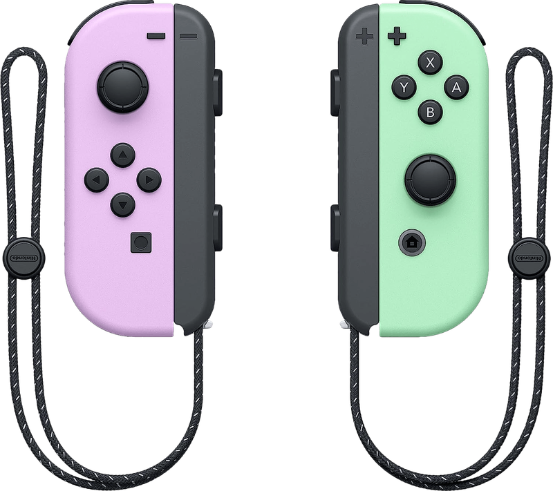 Nintendo Switch Joy-Con Controller Pair - Pastel Purple / Pastel Green (NS / Switch)(New) -