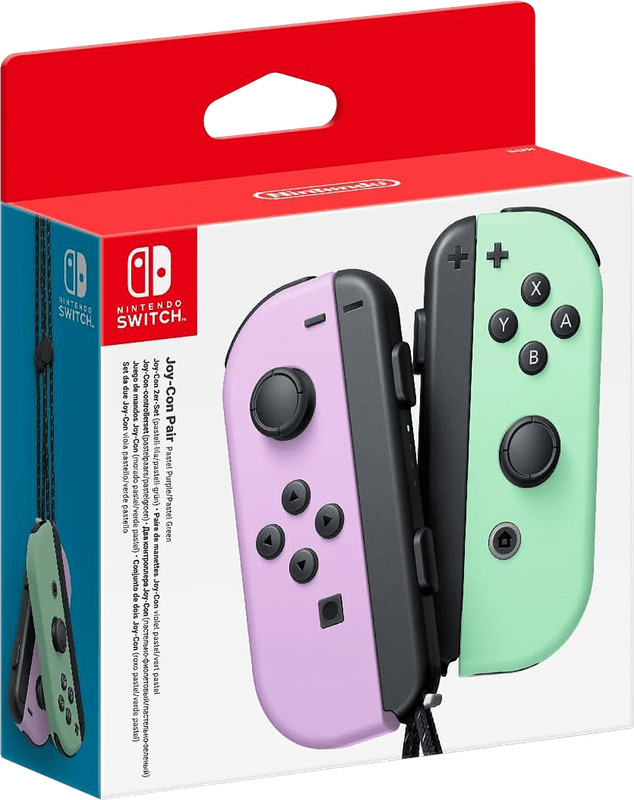 Nintendo Switch Joy-Con Controller Pair - Pastel Purple / Pastel Green (NS / Switch)(New) -