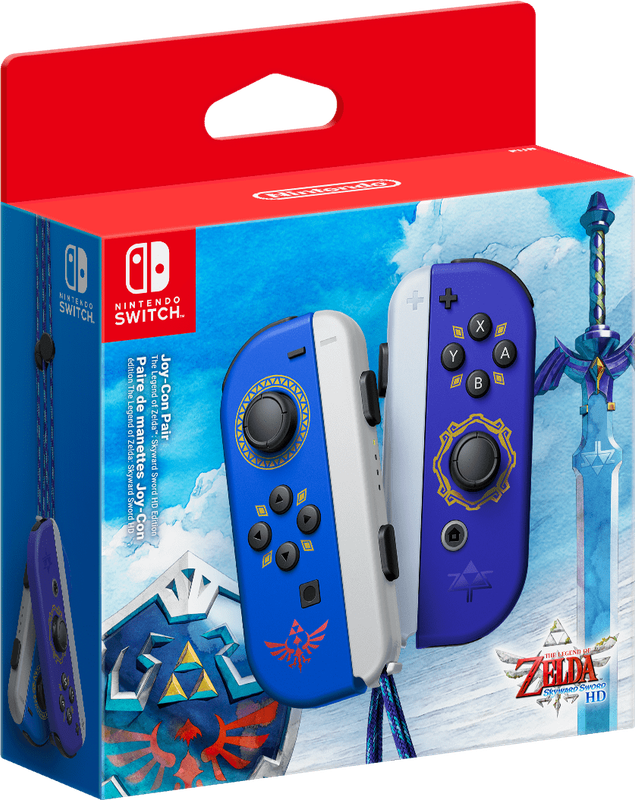 Nintendo Switch Joy-Con Controller Pair - Legend of Zelda, The: Skyward Sword HD Edition (NS /