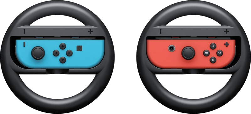 Nintendo Switch Joy-Con Wheel Pair - Black (NS / Switch)(Pwned) - Nintendo 220G
