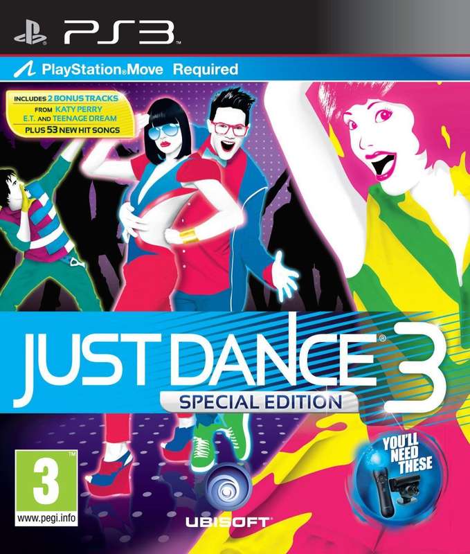 Just Dance 3 - Special Edition (Move)(PS3)(New) - Ubisoft 120G