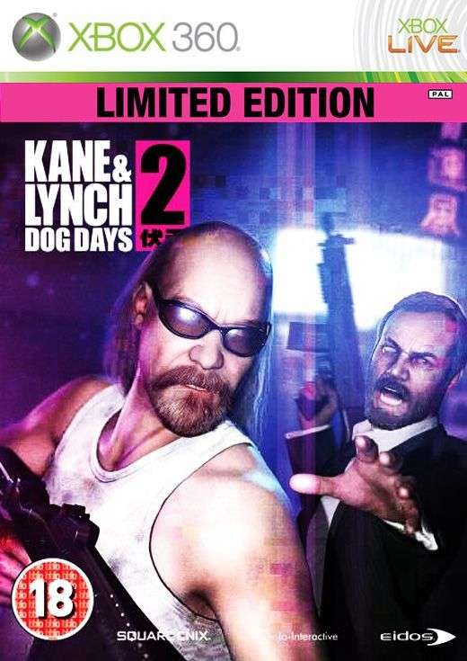 Kane & Lynch 2: Dog Days - Limited Edition (Xbox 360)(Pwned) - Eidos Interactive 150G
