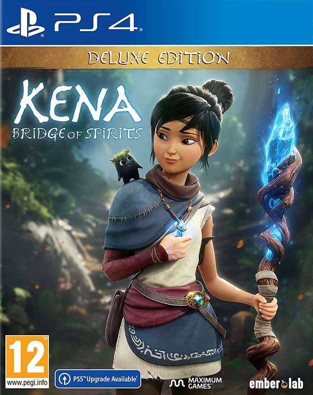 Kena: Bridge of Spirits - Deluxe Edition (PS4)(New) - Maximum Games 90G