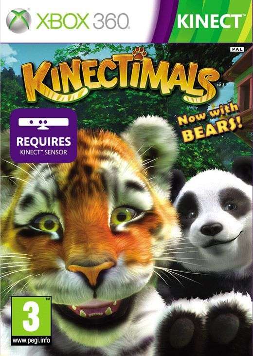 Kinectimals: Now with Bears! (Xbox 360)(Pwned) - Microsoft / Xbox Game Studios 130G