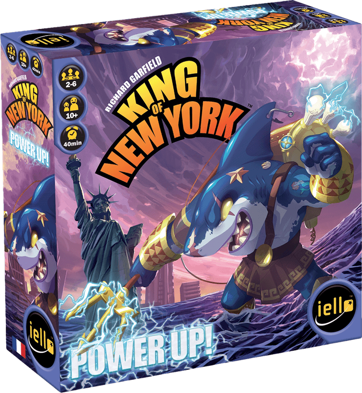 King of New York: Power Up! Expansion (New) - Iello 500G