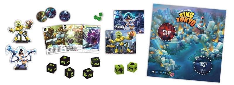 King of Tokyo (2016)(New) - Iello 1000G