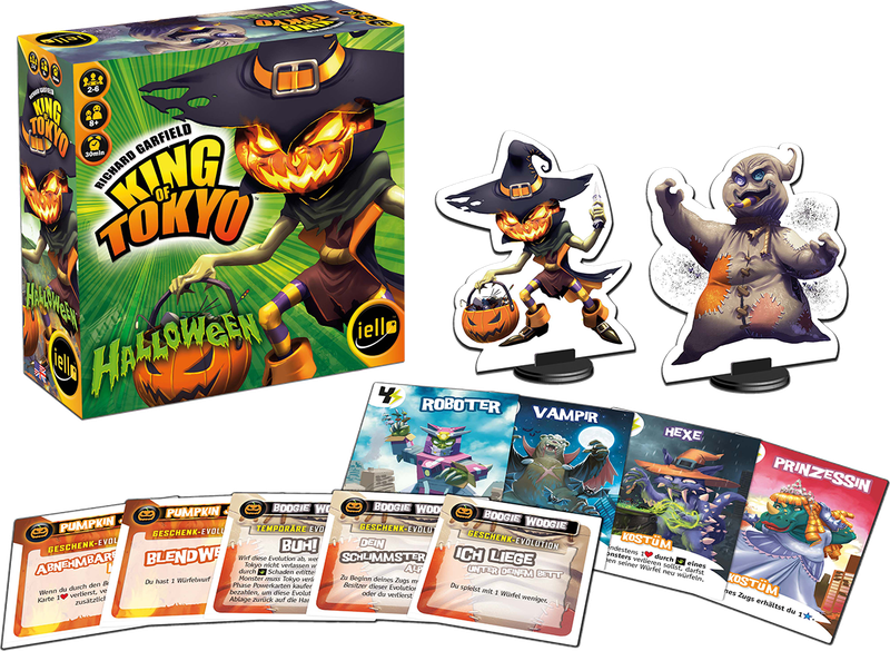 King of Tokyo: Halloween Expansion (2017)(New) - Iello 500G
