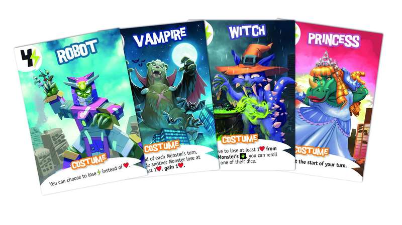 King of Tokyo: Halloween Expansion (2017)(New) - Iello 500G
