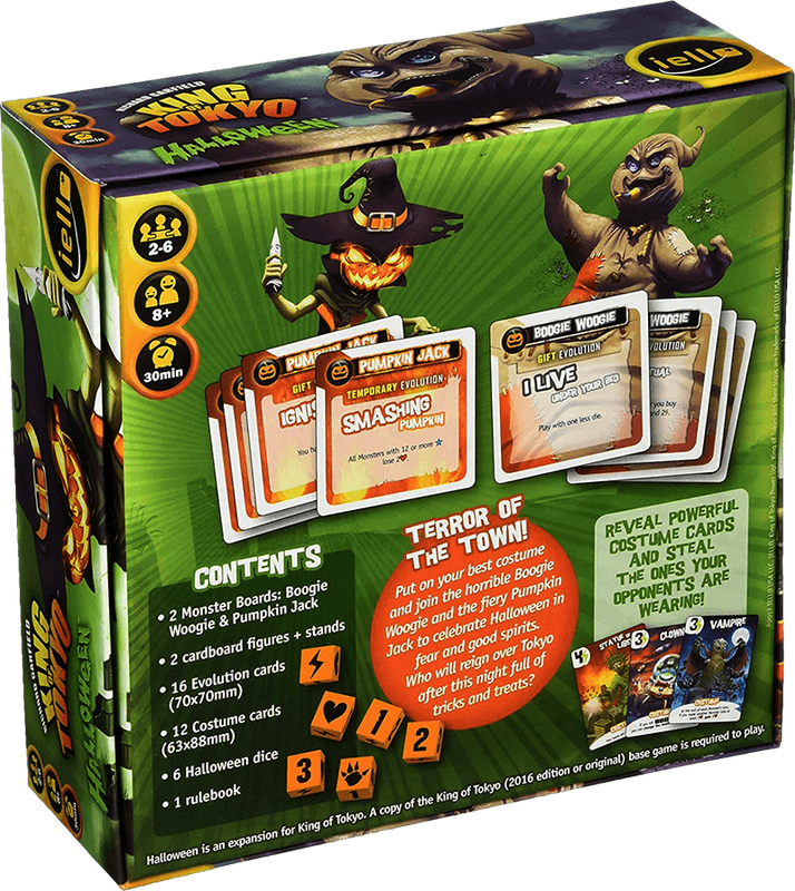 King of Tokyo: Halloween Expansion (2017)(New) - Iello 500G