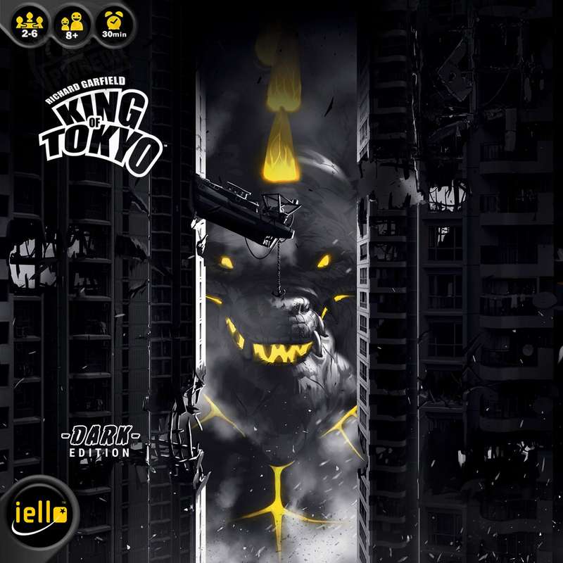 King of Tokyo - Limited Dark Edition (New) - Iello 1000G