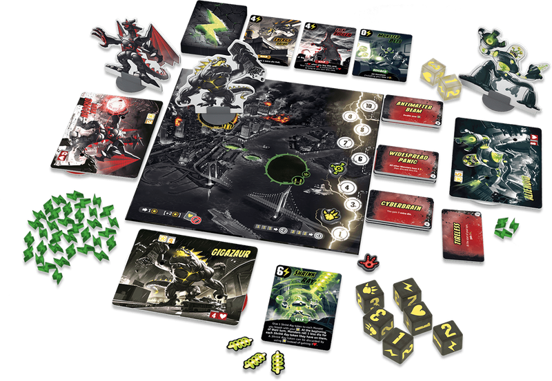 King of Tokyo - Limited Dark Edition (New) - Iello 1000G