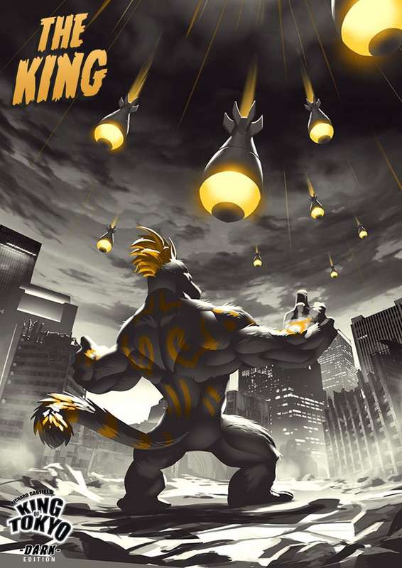 King of Tokyo - Limited Dark Edition (New) - Iello 1000G