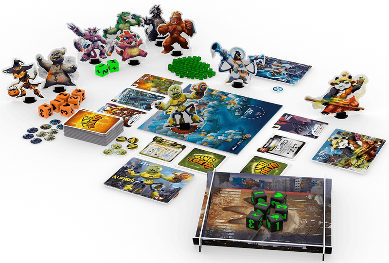 King of Tokyo: Monster Box (2016)(New) - Iello 2000G