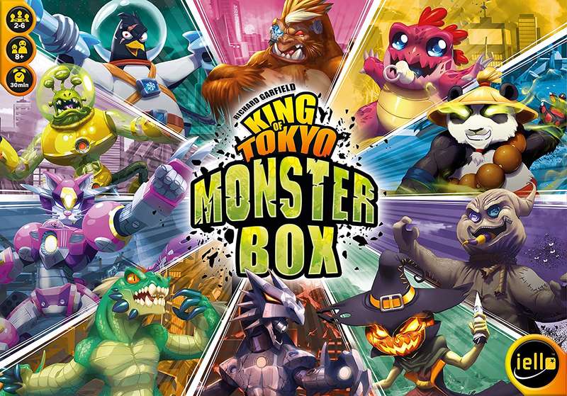 King of Tokyo: Monster Box (2016)(New) - Iello 2000G