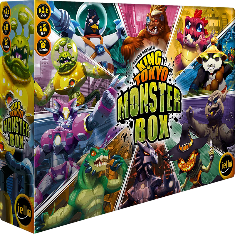 King of Tokyo: Monster Box (2016)(New) - Iello 2000G