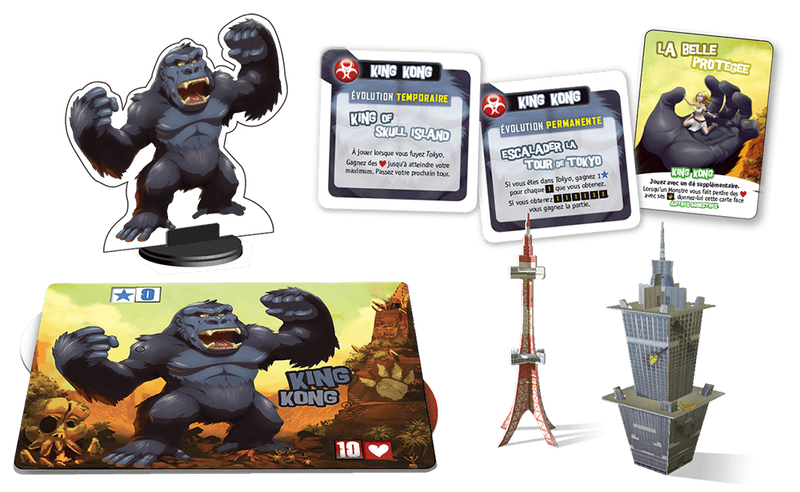 King of Tokyo & King of New York: Monster Pack 02 - King Kong (New) - Iello 300G