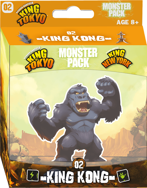 King of Tokyo & King of New York: Monster Pack 02 - King Kong (New) - Iello 300G
