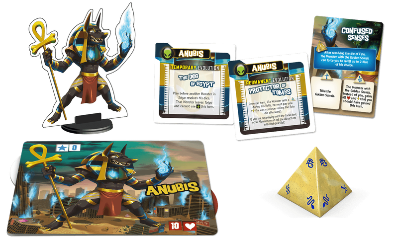 King of Tokyo & King of New York: Monster Pack 03 - Anubis (New) - Iello 300G