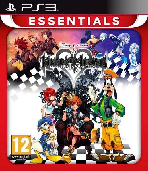 Kingdom Hearts: HD I.5 ReMIX - Essentials (1.5)(PS3)(New) - Square Enix 120G