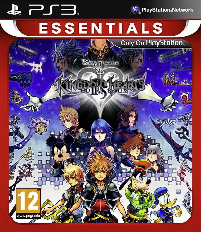 Kingdom Hearts: HD II.5 ReMIX - Essentials (2.5)(PS3)(New) - Square Enix 120G