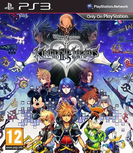 Kingdom Hearts: HD II.5 ReMIX (2.5)(PS3)(New) - Square Enix 120G