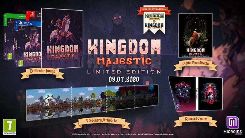 Kingdom: Majestic - Limited Edition (PS4)(New) - Microids 200G