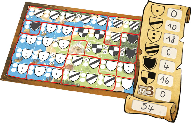 Kingdomino: Duel (New) - Blue Orange 300G