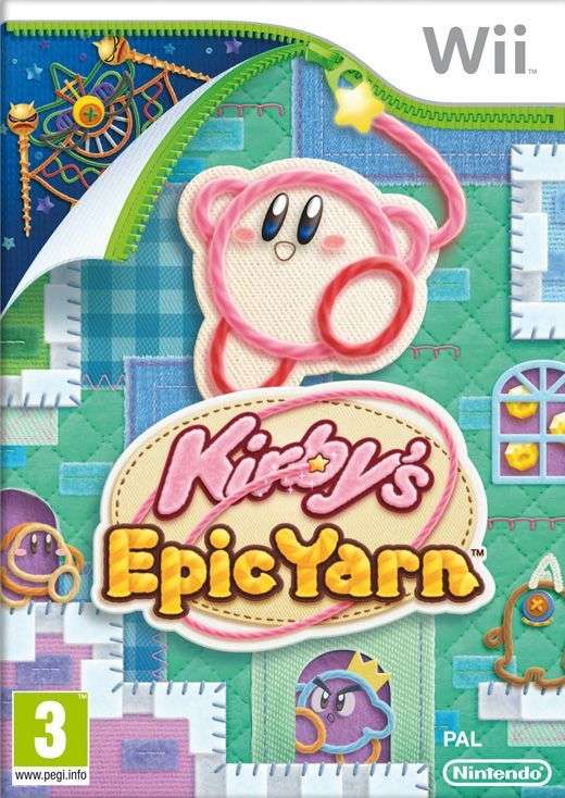 Kirby's Epic Yarn (Wii)(Pwned) - Nintendo 130G