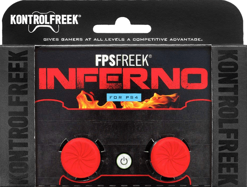 KontrolFreek FPSFreek Thumb Grips - Inferno (PS4 / PS5)(New) - KontrolFreek 80G