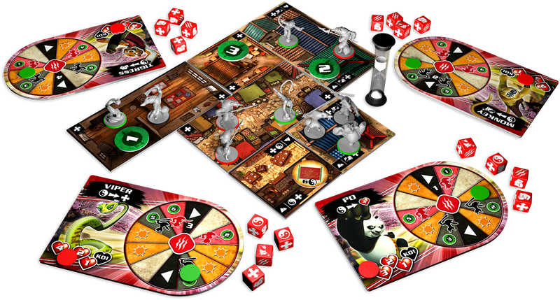 Kung Fu Panda - The Board Game (New) - Modiphius Entertainment 2000G