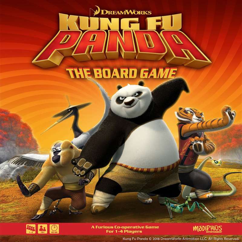Kung Fu Panda - The Board Game (New) - Modiphius Entertainment 2000G