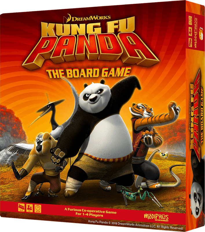 Kung Fu Panda - The Board Game (New) - Modiphius Entertainment 2000G