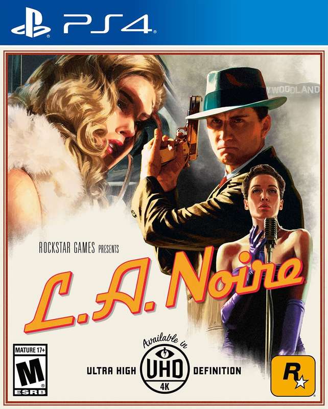 L.A. Noire (NTSC/U)(PS4)(New) - Rockstar Games 90G