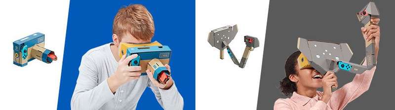 Nintendo Labo Toy-Con 04: VR Kit - Expansion Set 1 (Camera + Elephant)(NS / Switch)(New) - Nintendo
