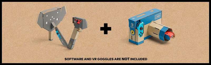 Nintendo Labo Toy-Con 04: VR Kit - Expansion Set 1 (Camera + Elephant)(NS / Switch)(New) - Nintendo